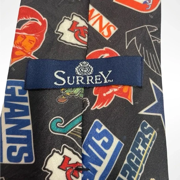 Vintage 1994 NFL‎ Team Logo Men's Tie - Picture 3 of 3